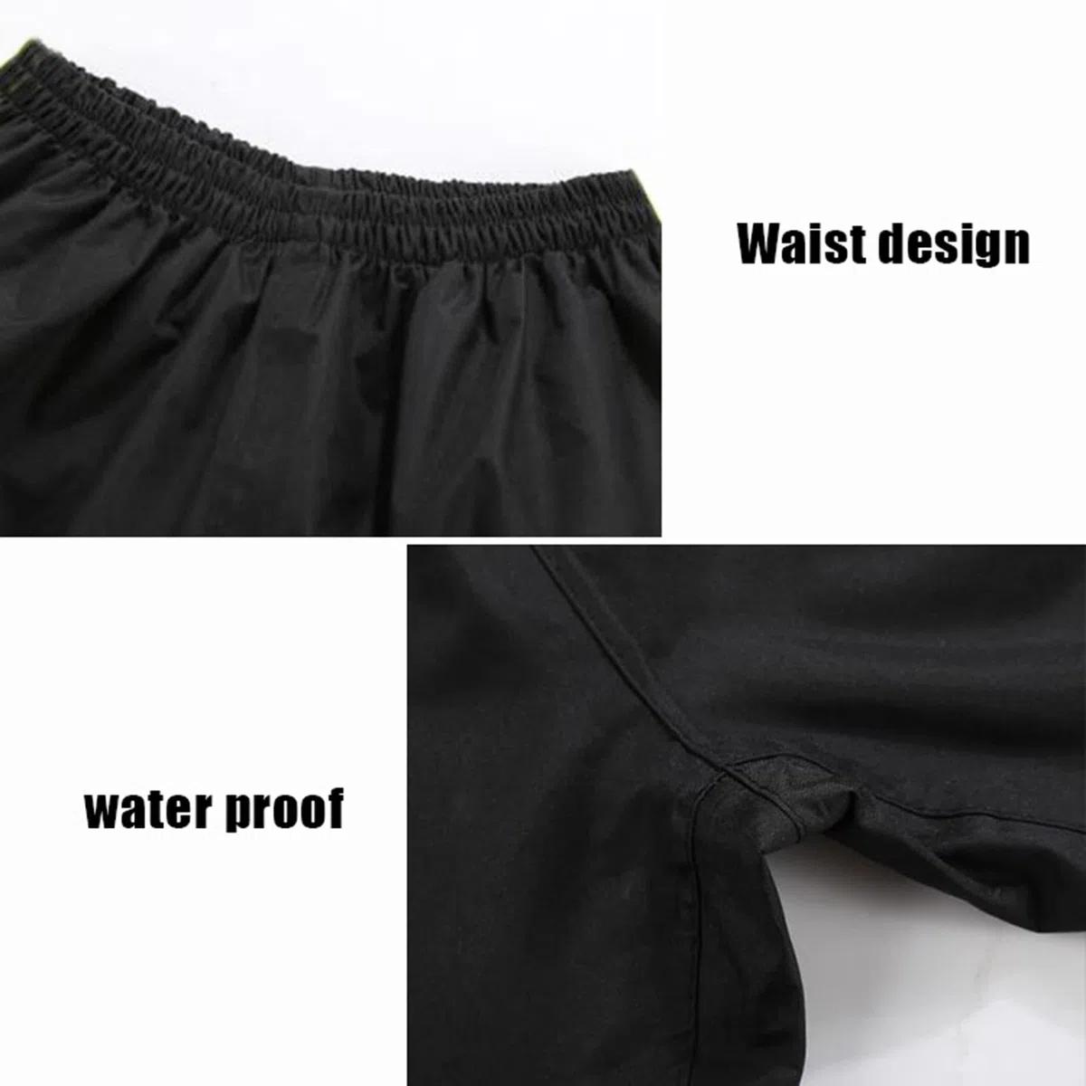 Universal portátil Chaqueta de Impermeable y Traje de pantalón Ponchos Impermeables para Hombres y Mujeres, Adultos Traje de Lluvia Transpirable Ligero para Cualquier Actividad al Aire Libre