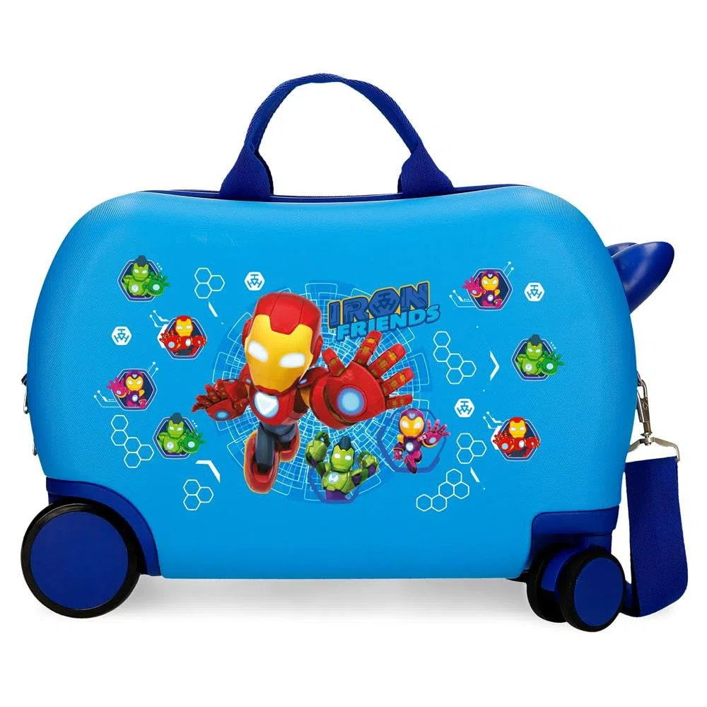 Joumma Marvel Iron Friends Maleta Infantil Azul 45x31x20 cms Rígido 1,8 kgs ABS 1,8 kgs 27,9L Equipaje de Mano
