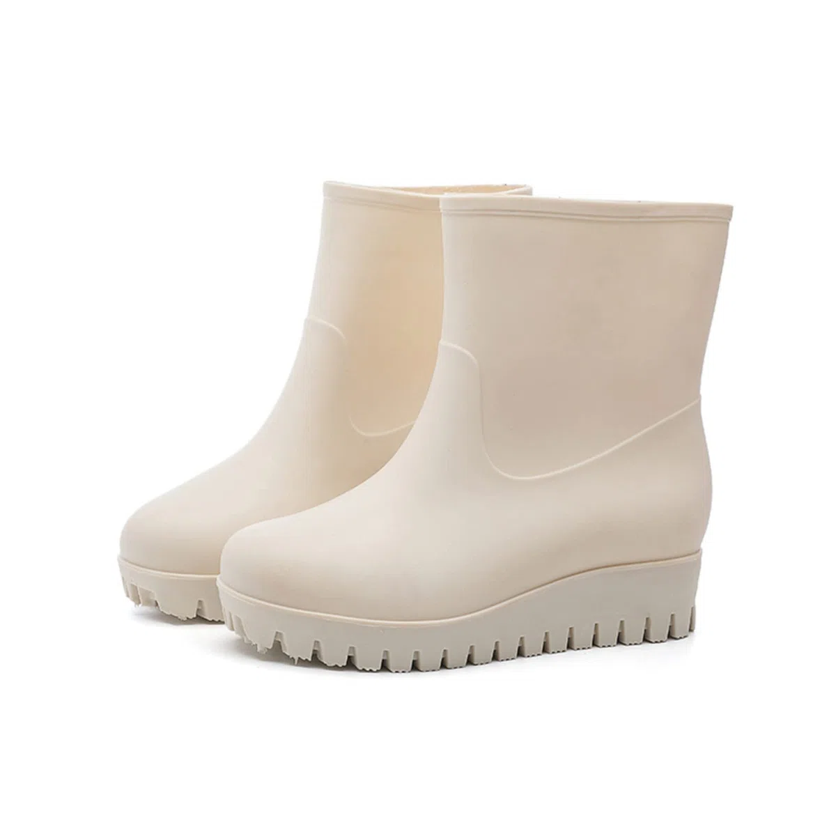 Botas de goma para mujer, botas de lluvia impermeables, botines de Wellington, botas de jardín, zapatos de lluvia, botas de goma, antideslizantes, botas de lluvia, botas de lluvia