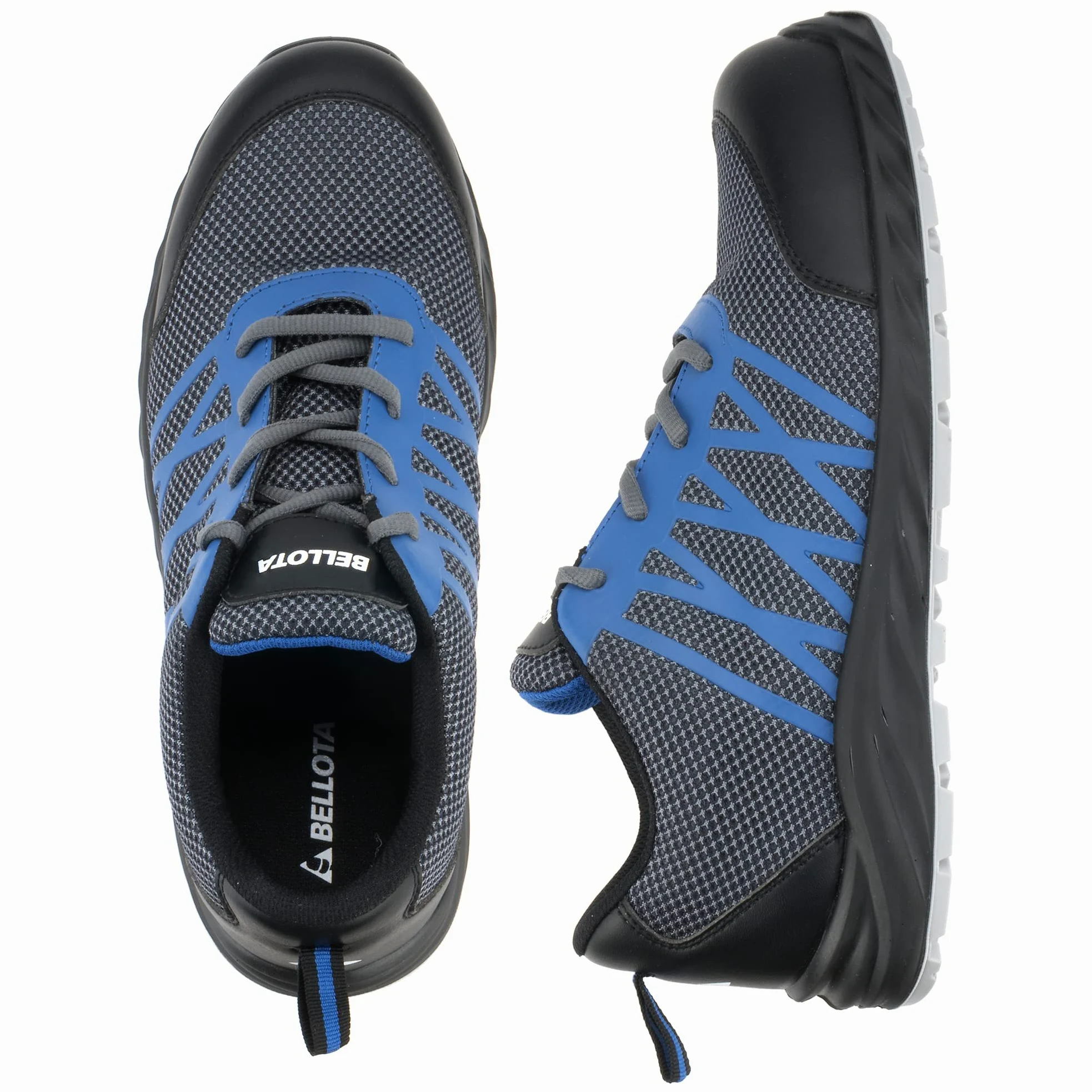 Bellota FTW5074S3 - Zapato de Seguridad Race S3 de Hombre y Mujer de Rejilla Transpirable, Ligero y Resistente al Agua