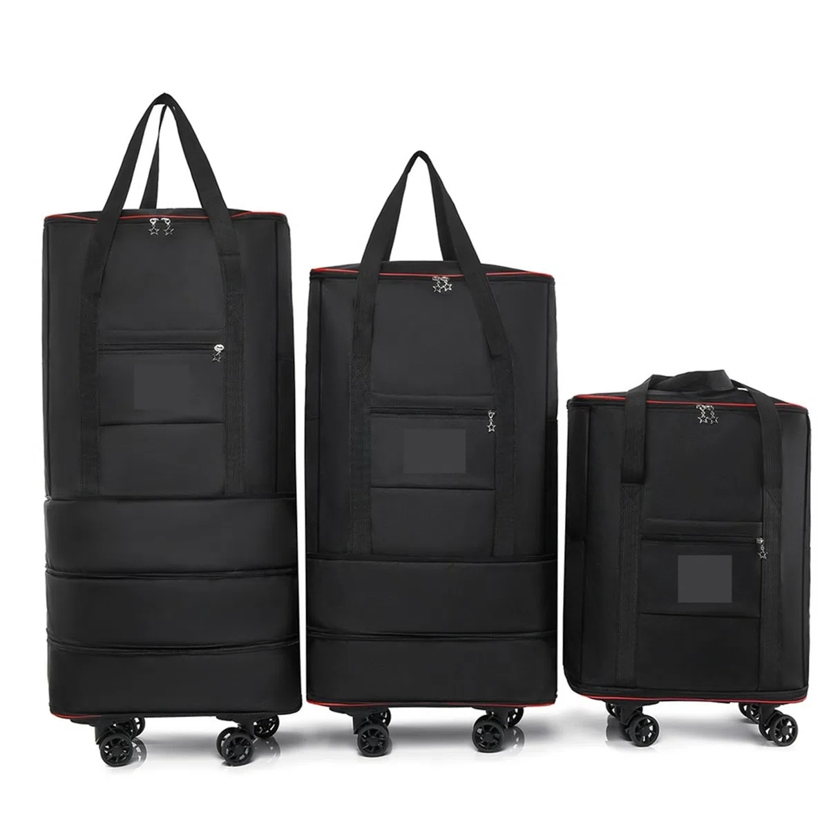 Mochila De Viaje con Ruedas Desmontables,Múltiples Compartimentos,Y Ajustable for Uso Empresarial O Turístico,Bolsa Fin Semana para Viajar(Green)