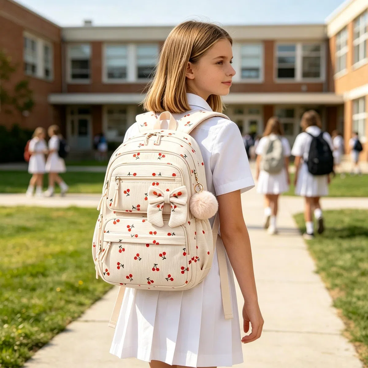 Mochila Escolar para Niños Set De 3 Piezas Impermeable Y Transpirable | Bolso Escolar Gran Capacidad Para Niñas Niños Preescolar Primaria Regreso A Clases Viajes Estudiantes Diario