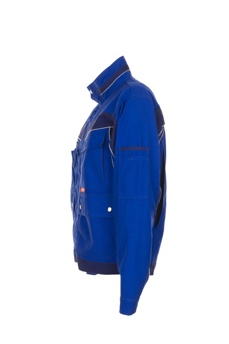 Planam Plaline Chaqueta de cintura Plaline, talla 98, en blanco puro/zinc Hombre (Pack de 1)
