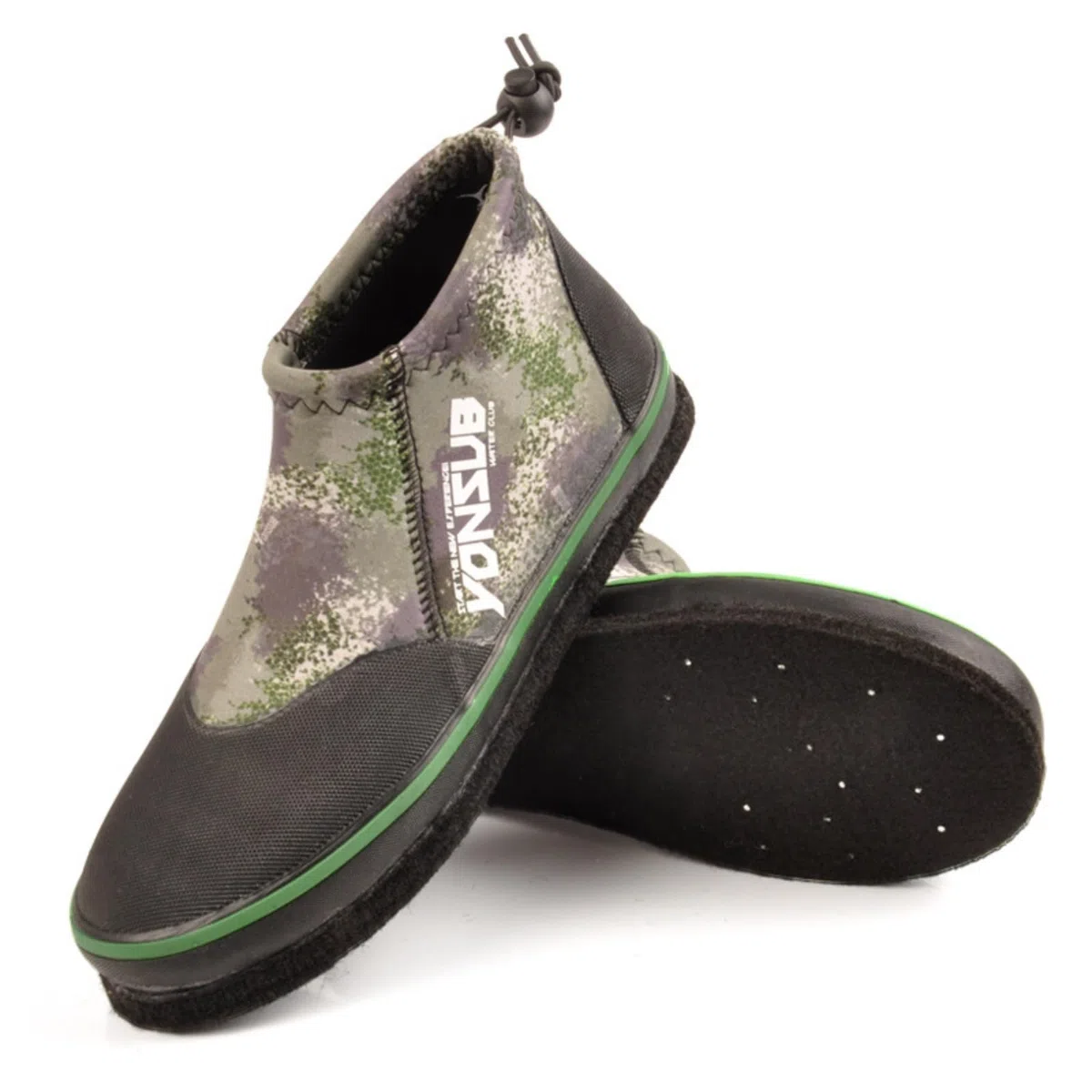 rockible Zapatos Pesca Antislizamiento Escarpín Resisn Zapatos con Suela Fieltro para Pescadores, Verde, Color to 12, Numeric_37