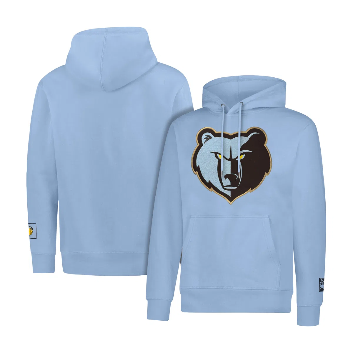 Ultra Game Sudadera con capucha bordada clásica oficial de la NBA para adultos, Memphis Grizzlies, color del equipo, talla M