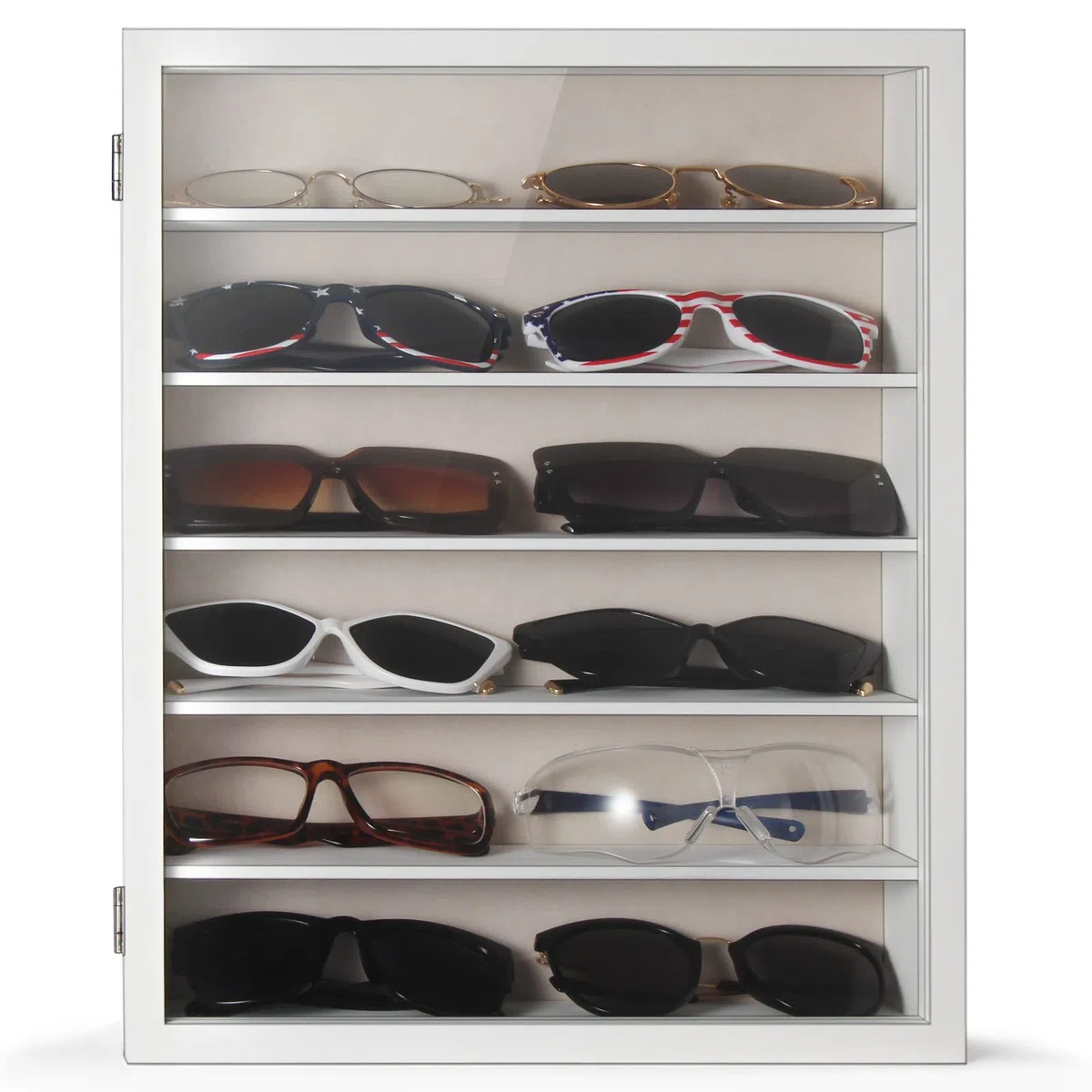 TJ.MOREE Organizador de gafas de sol montado en la pared