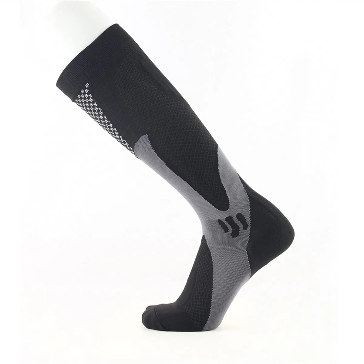Hombres Mujeres Calcetines de compresión Rodilla Alto Ciclismo Correr Deportes scoks Transpirable Antideslizante Profesional Baloncesto socer Calcetines Largos Calcetines de Ciclismo