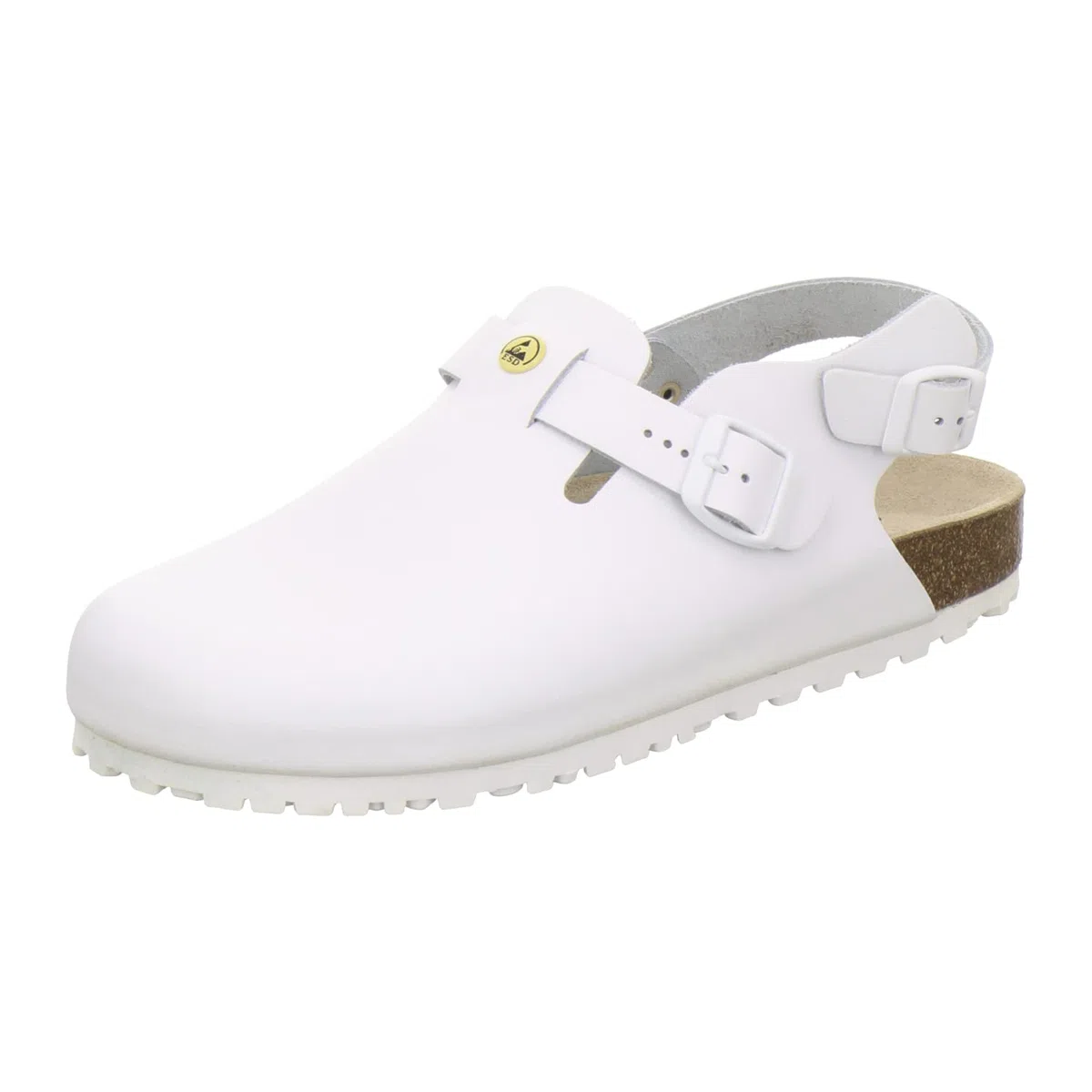 AFS-Schuhe 31940 Zapatos de trabajo para mujer y hombre antiestáticos, zapatos de trabajo de piel, zapatos de enfermería, zapatos de laboratorio