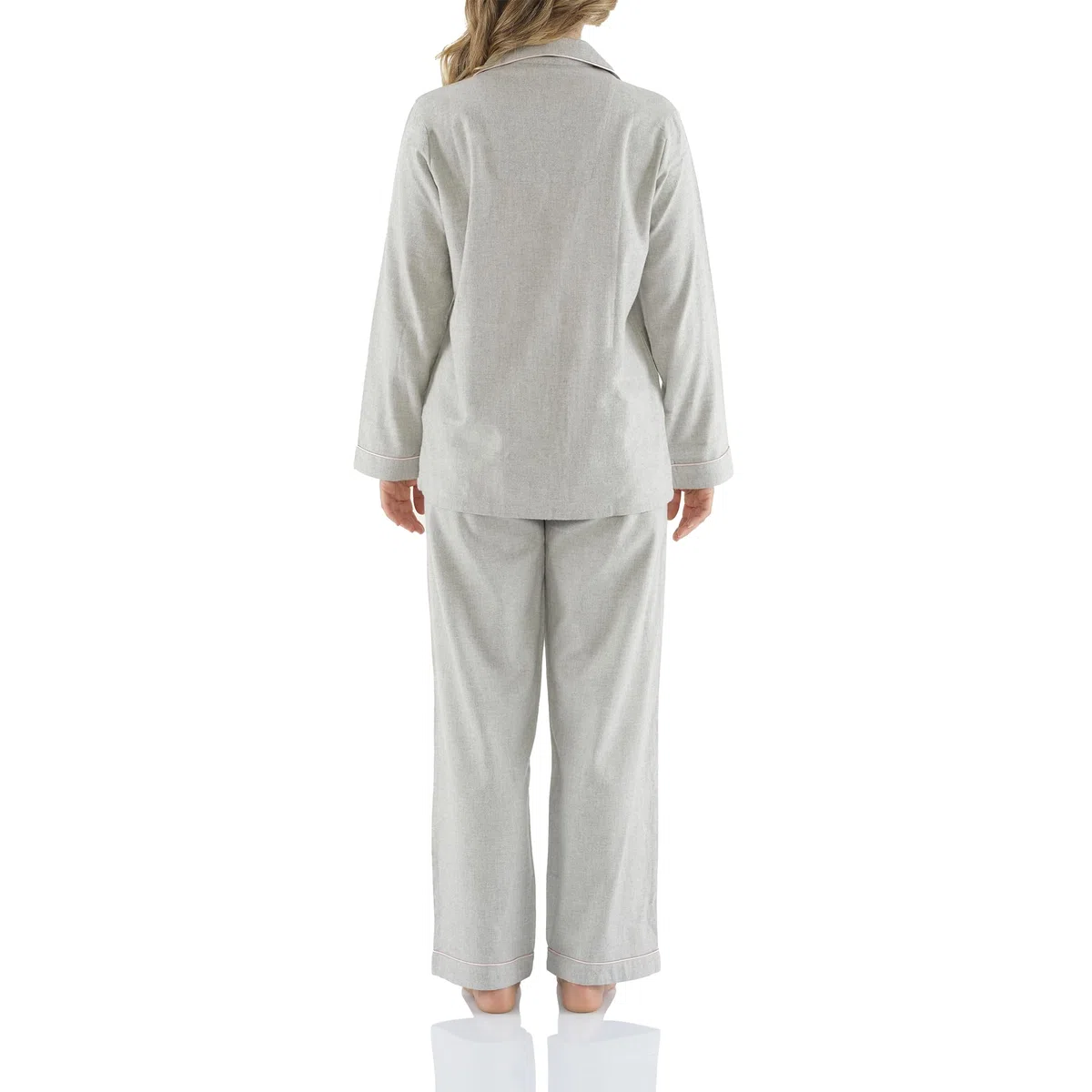 Pijama largo para mujer, 100% franela de algodón, pijama extra suave para mujer, cálido y grueso, ropa de dormir de invierno de alta calidad y ropa de salón