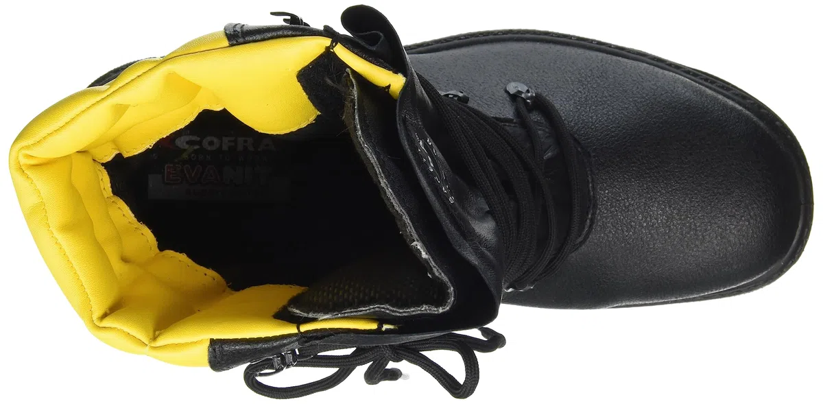 Cofra, Woodsman BIS Botas resistentes a cortes resistentes para trabajadores forestales, 45, Negro
