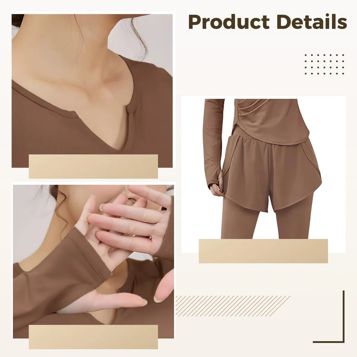 Conjunto de fitness de tres piezas para mujer, traje de entrenamiento XXL con chaqueta, pantalones cortos y leggings, tela transpirable antibolitas, ideal para yoga y gimnasio