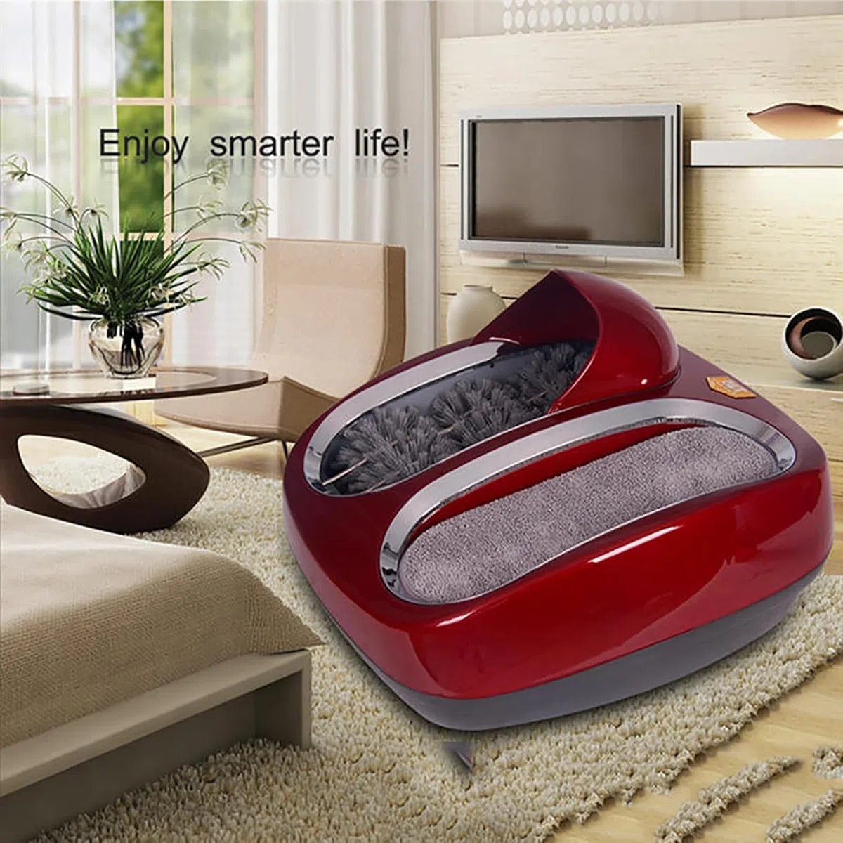 Máquina automática de limpieza y pulido de suelas de zapatos con interruptor de sensor inteligente, no necesita cubiertas de zapatos, para hoteles, edificios comerciales, bancos