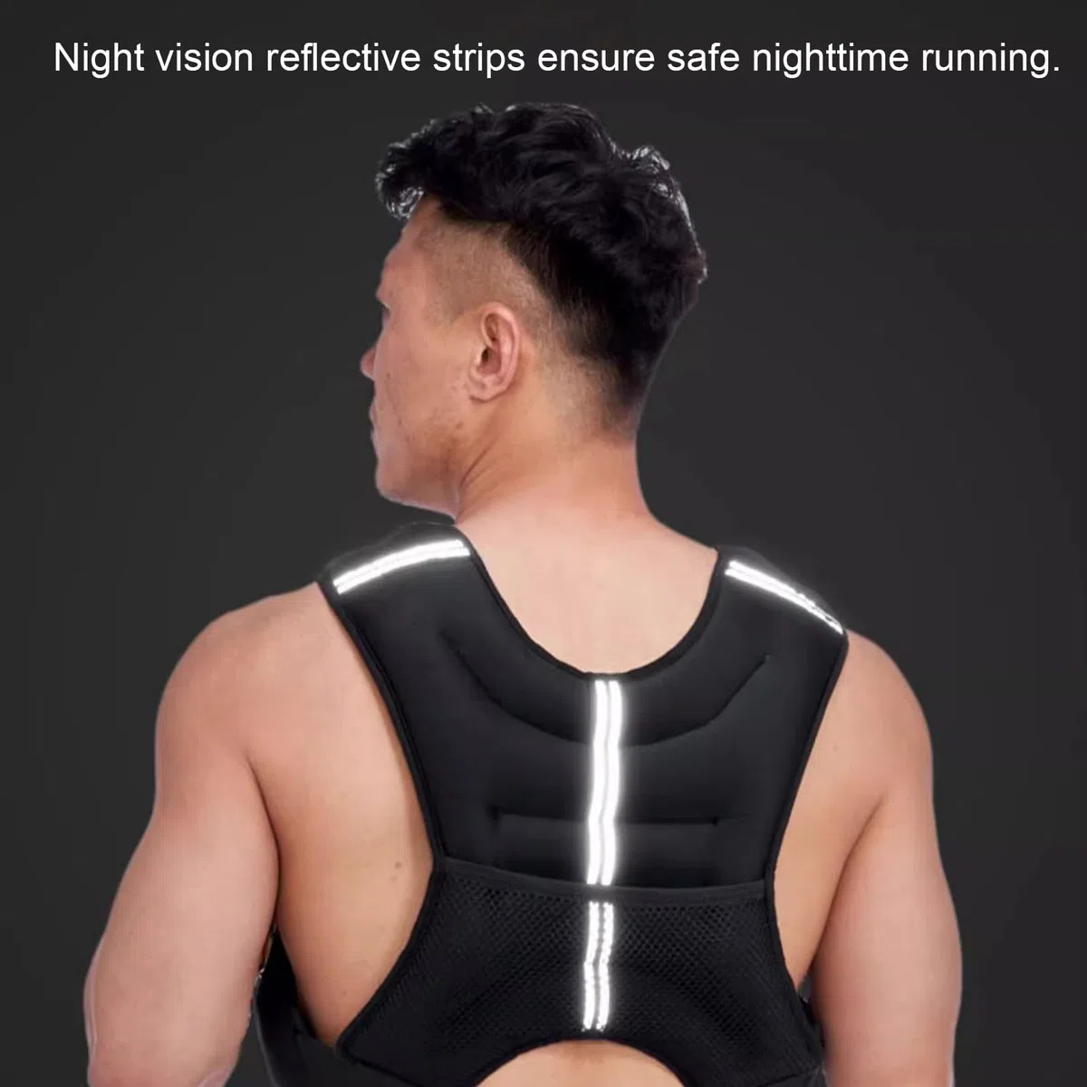 Chaleco Lastrado Mujer,Chaleco de Marcha para Mujer con Tiras Reflectantes