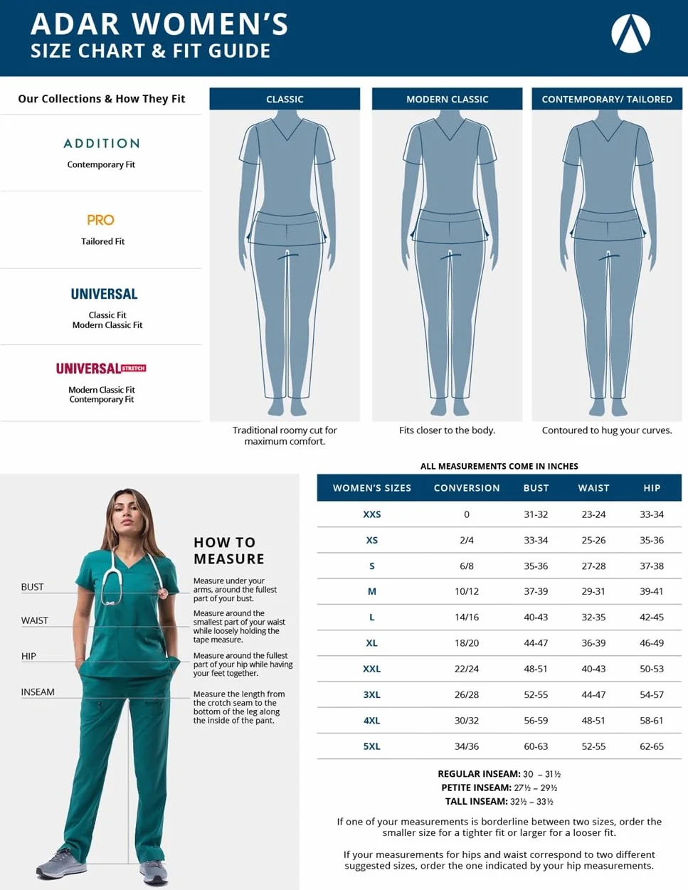 Adar Bata de laboratorio para mujer - Bata de laboratorio de consulta de 76 cm