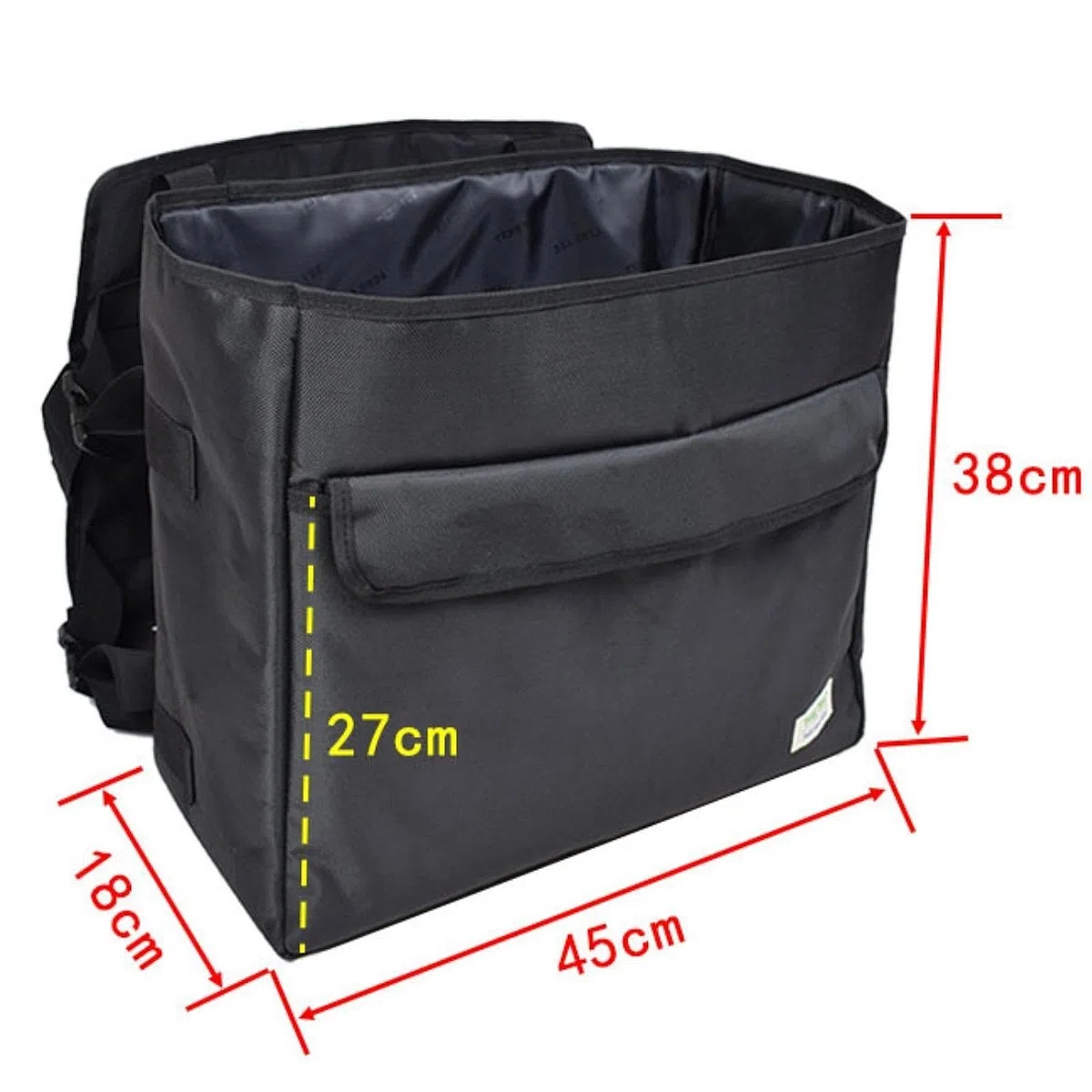 Yajuyi Organizador de Maletas Bolsa Organizador de Viaje Portátil Arnés Ajustable Compartimiento Grande Bolsillo Frontal Impermeable para Familias