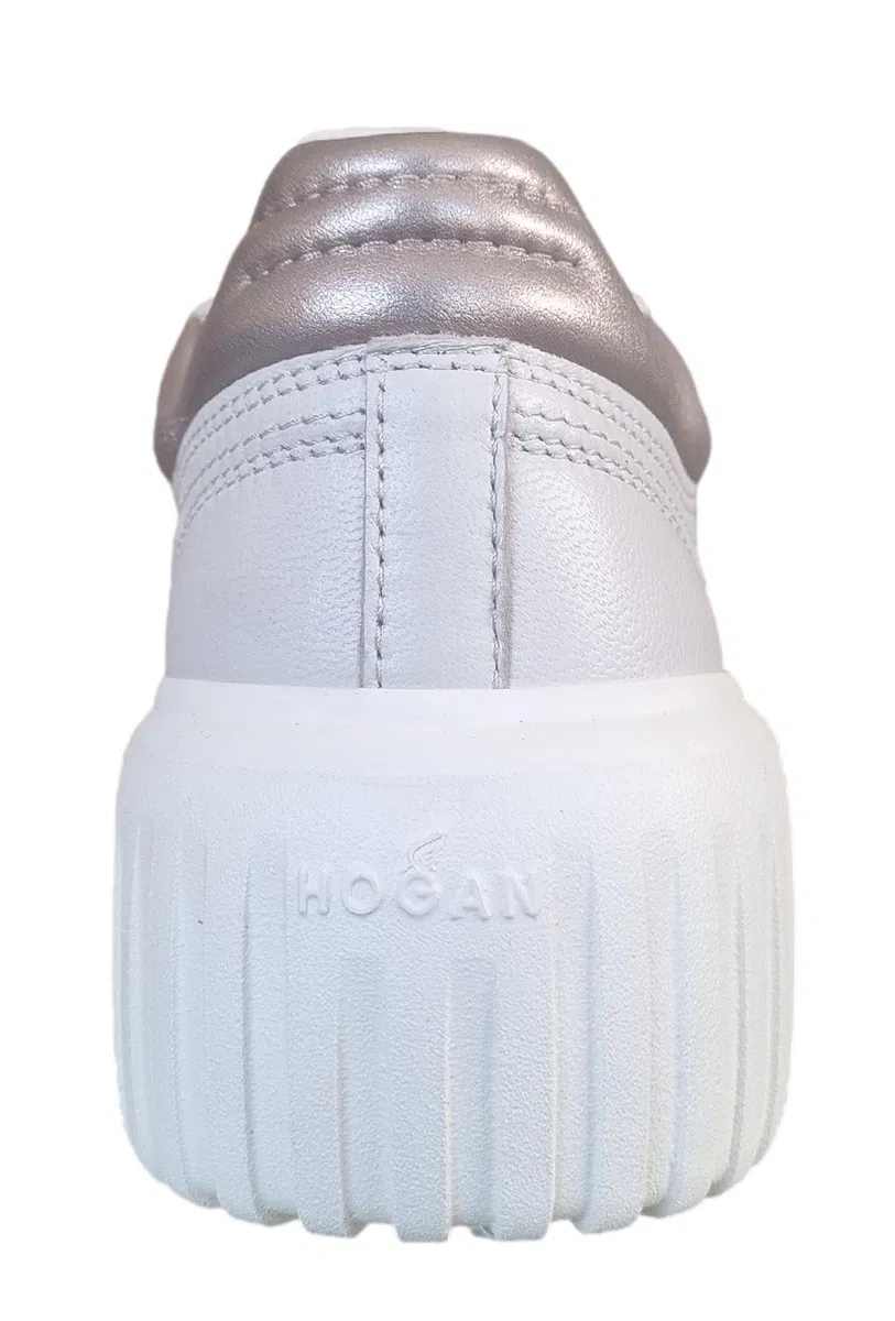 Hogan Zapatillas deportivas mujer H-Stripes HXW6450FC60KU00GAN Marfil y Oro
