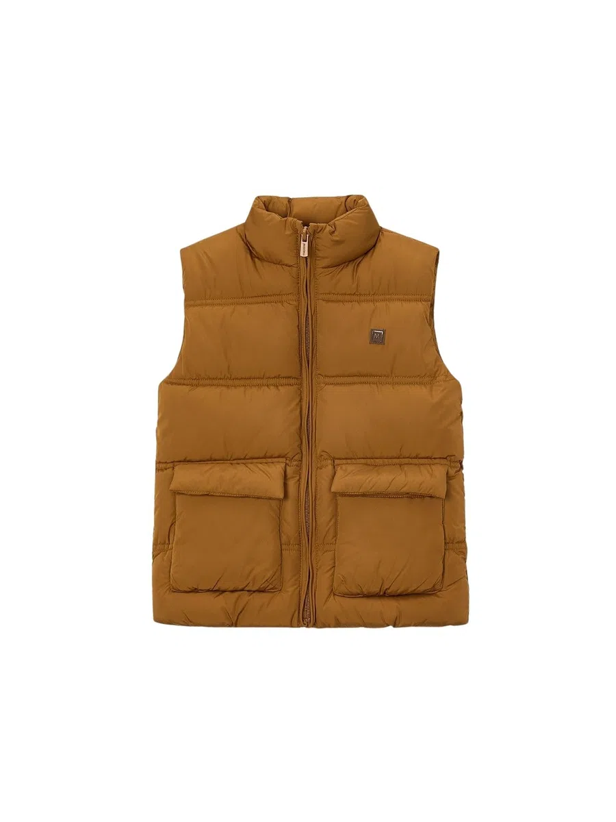 Mayoral Chaleco Puffy para niño Barro