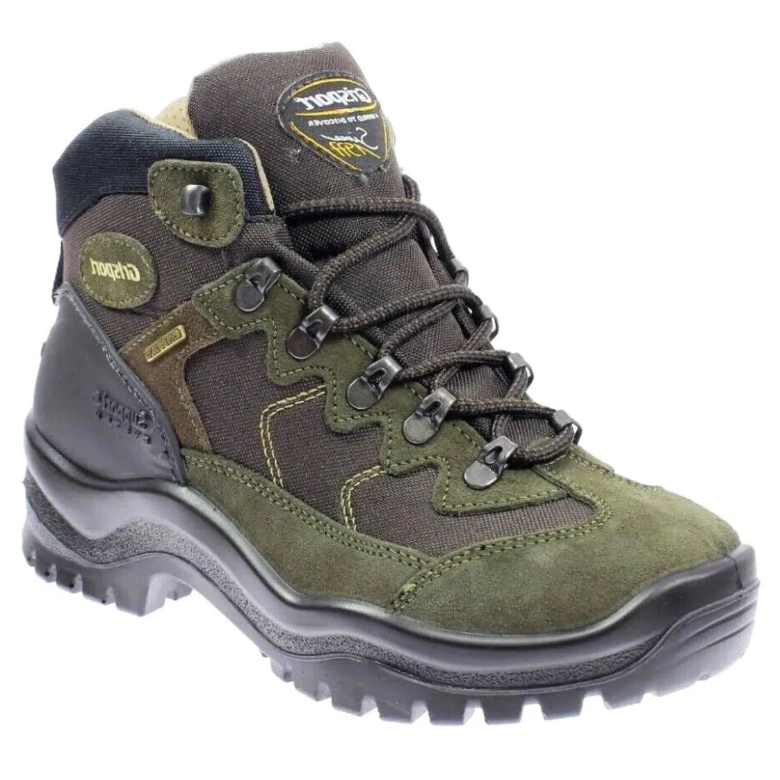 Grisport Botas unisex para senderismo, reforzadas, impermeables, gritex, antideslizantes, de madera y gadgets, Oliva Oscuro, 45 EU