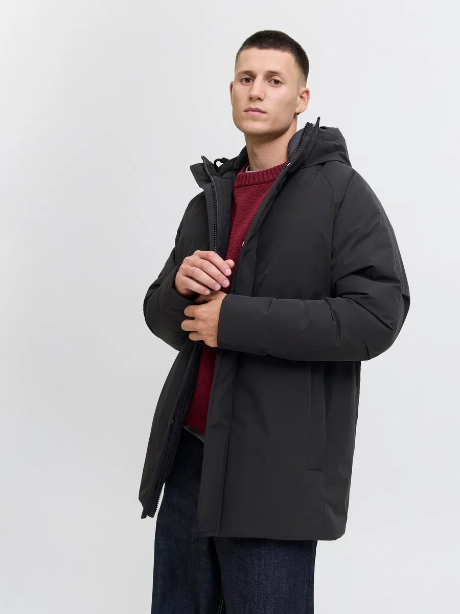 JACK & JONES Jjewood Parka Sn Jjewood Parka Sn Hombre (Pack de 1)