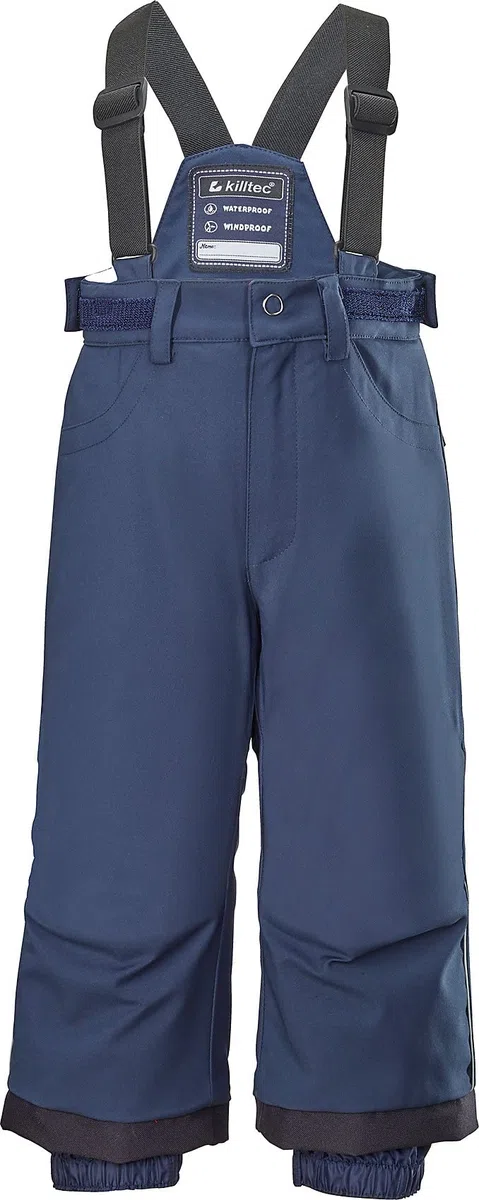 Killtec Pantalones funcionales para la Nieve con Tirantes y paranieves para Niños