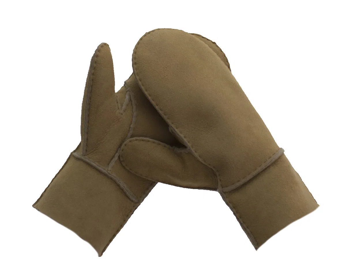 Reissner Lammfelle - Guantes - para Hombre Beige Beige XS