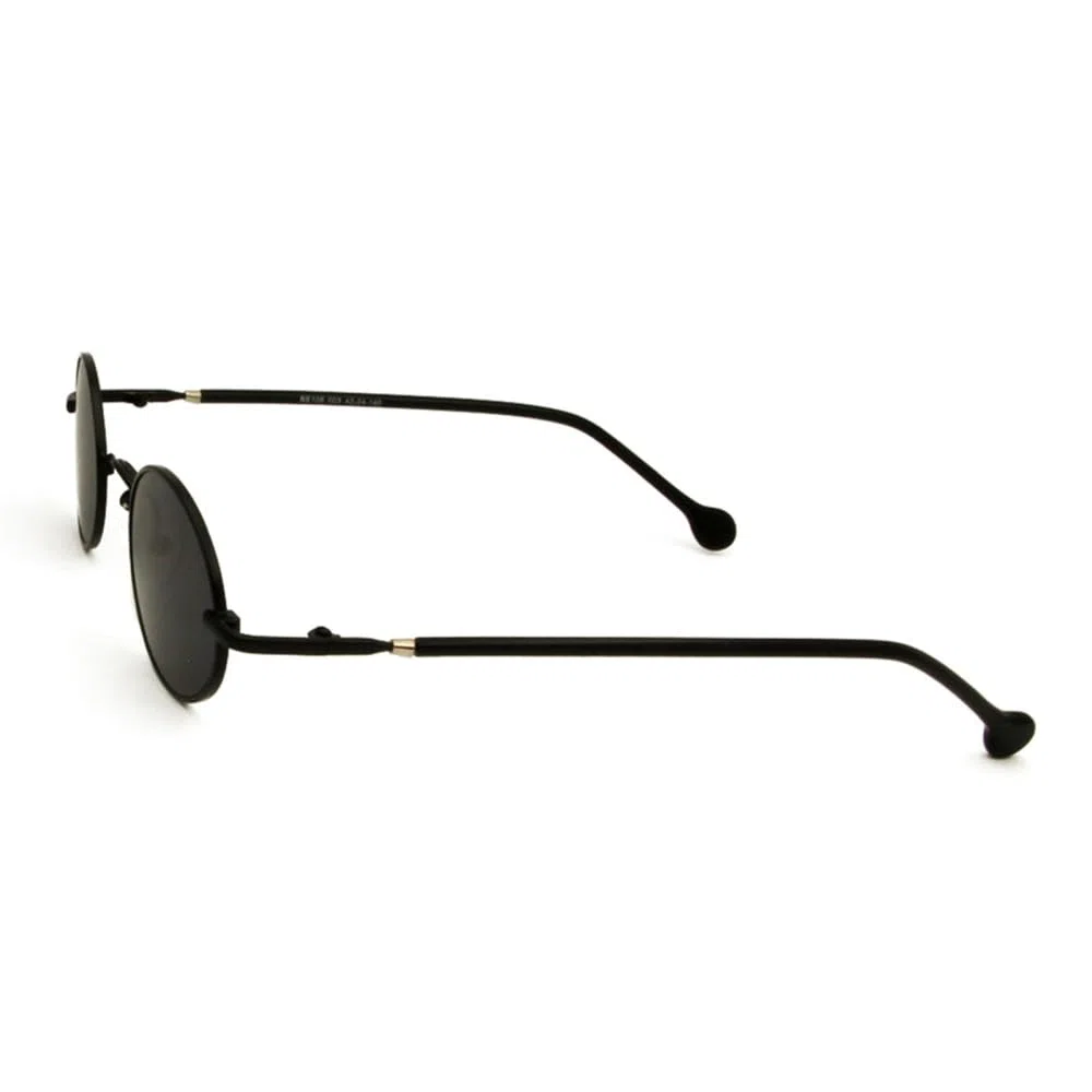 Gafas de sol ovaladas pequeñas de metal para hombre, gafas de sol punk vintage antideslumbrantes para mujer