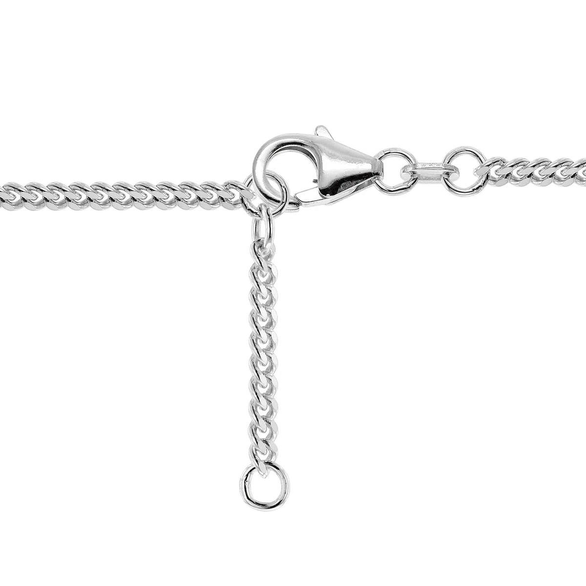 trendor Pulsera infantil con trébol verde, plata de ley 925, rodiada, 21622