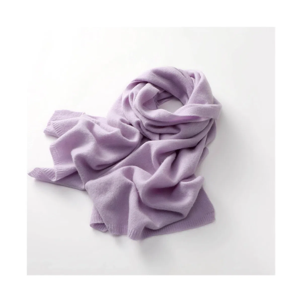 Bufanda para mujeres y hombres, color sólido, cálido, de punto, ligero, calentador de cuello