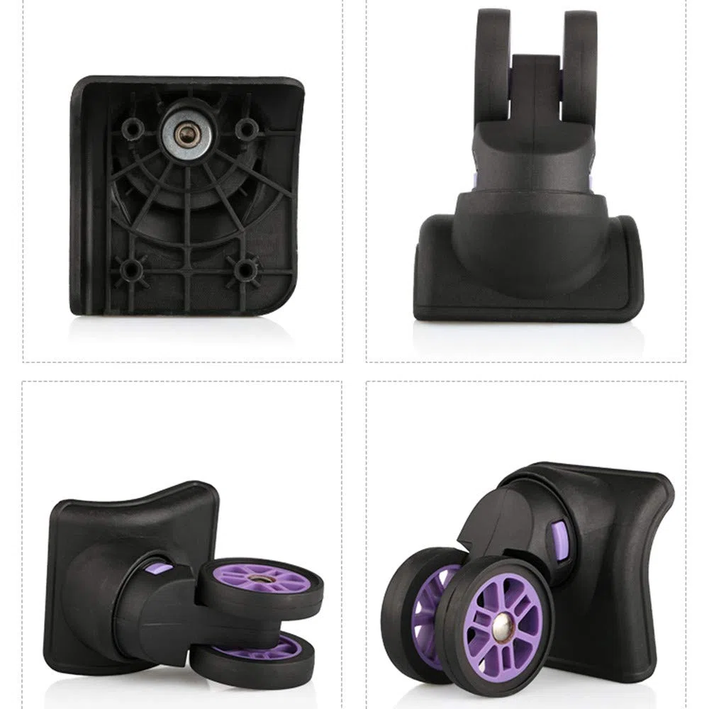 Reemplazo de ruedas de equipaje, Ruedas for maletas, ruedas for equipaje, ruedas de plástico de repuesto for maletas de viaje con giro de 360 ​​grados, reparación de ruedas for maletas, reemplazo de r