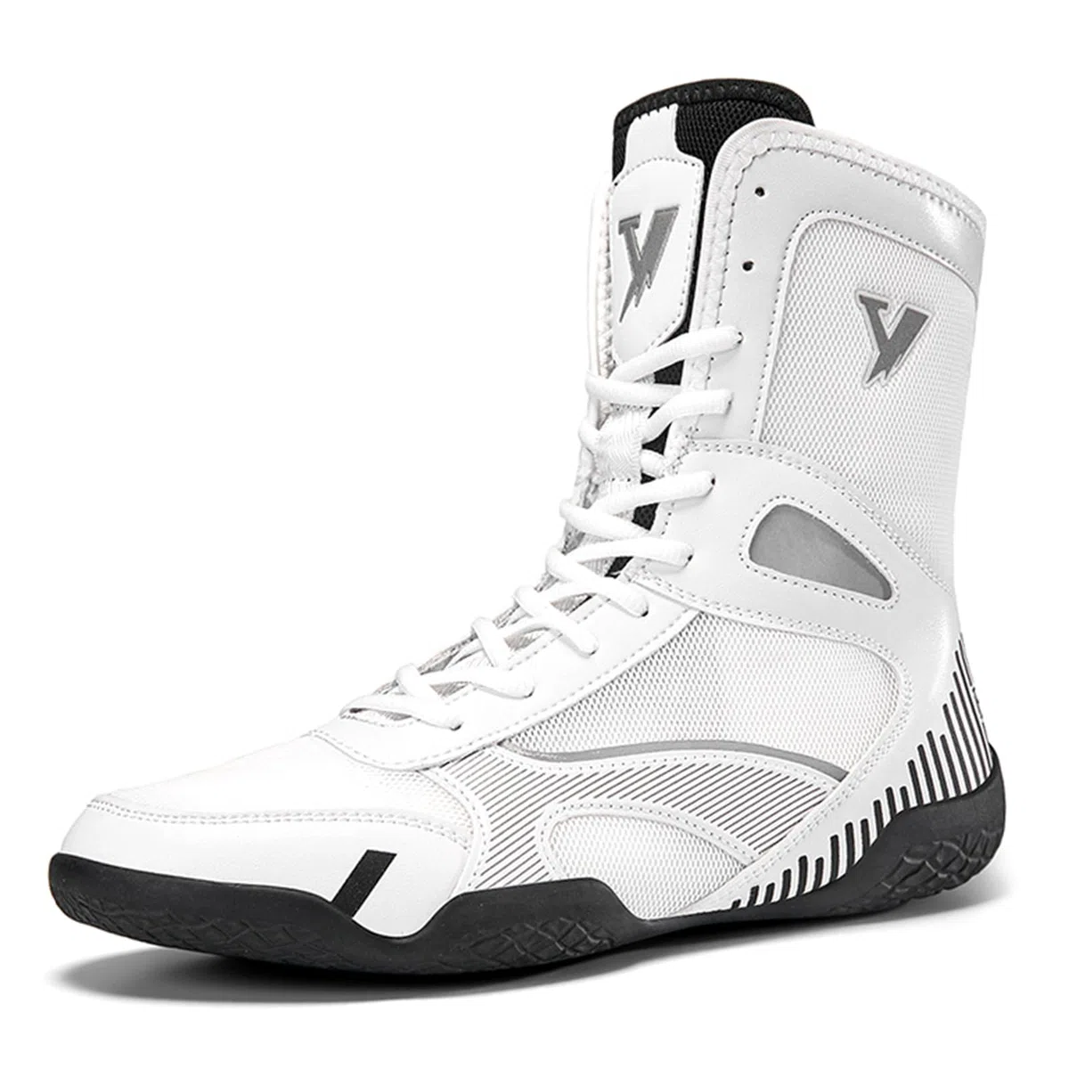 Zapatillas Lucha Boxeo Hombre Botas Interior Entrenamiento Combate
