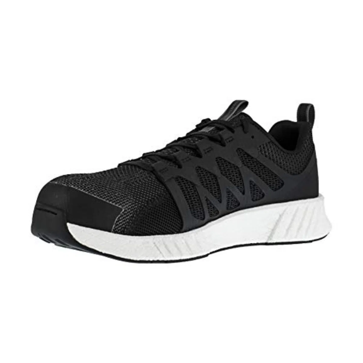 Reebok Fusion Flexweave Work Safety Toe Athletic Work Shoe Zapato Industrial y de construcciónHombre
