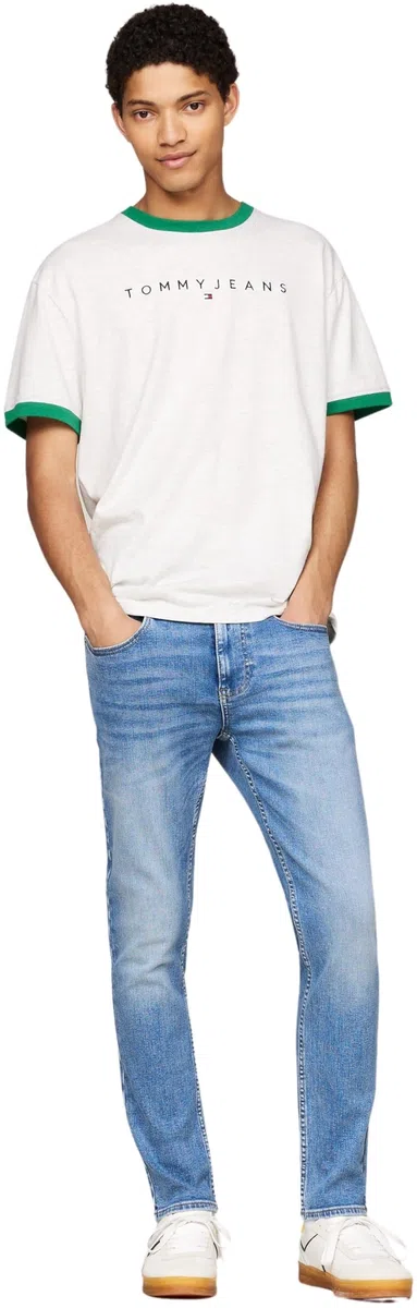 Tommy Jeans Vaqueros Hombre Austin Slim Fit, Azul (Denim Medium), 32W/30L