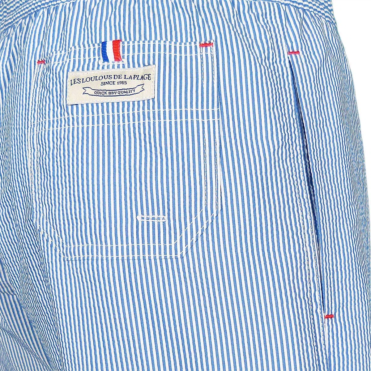 Bañadores y Shorts de baño y Playa para Hombre Montauk Tennis rayures Azul y Blanco Talla L 40-42