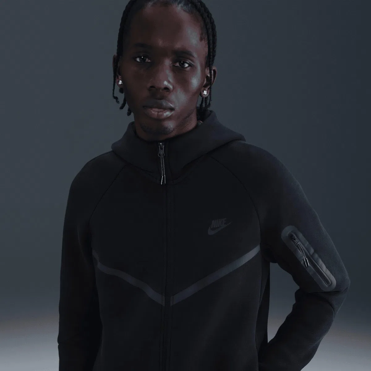 Nike Nike Tech Sudadera con Capucha Windrunner con Cremallera Completa - Hombre Sweatshirt Hombre (Pack de 1)