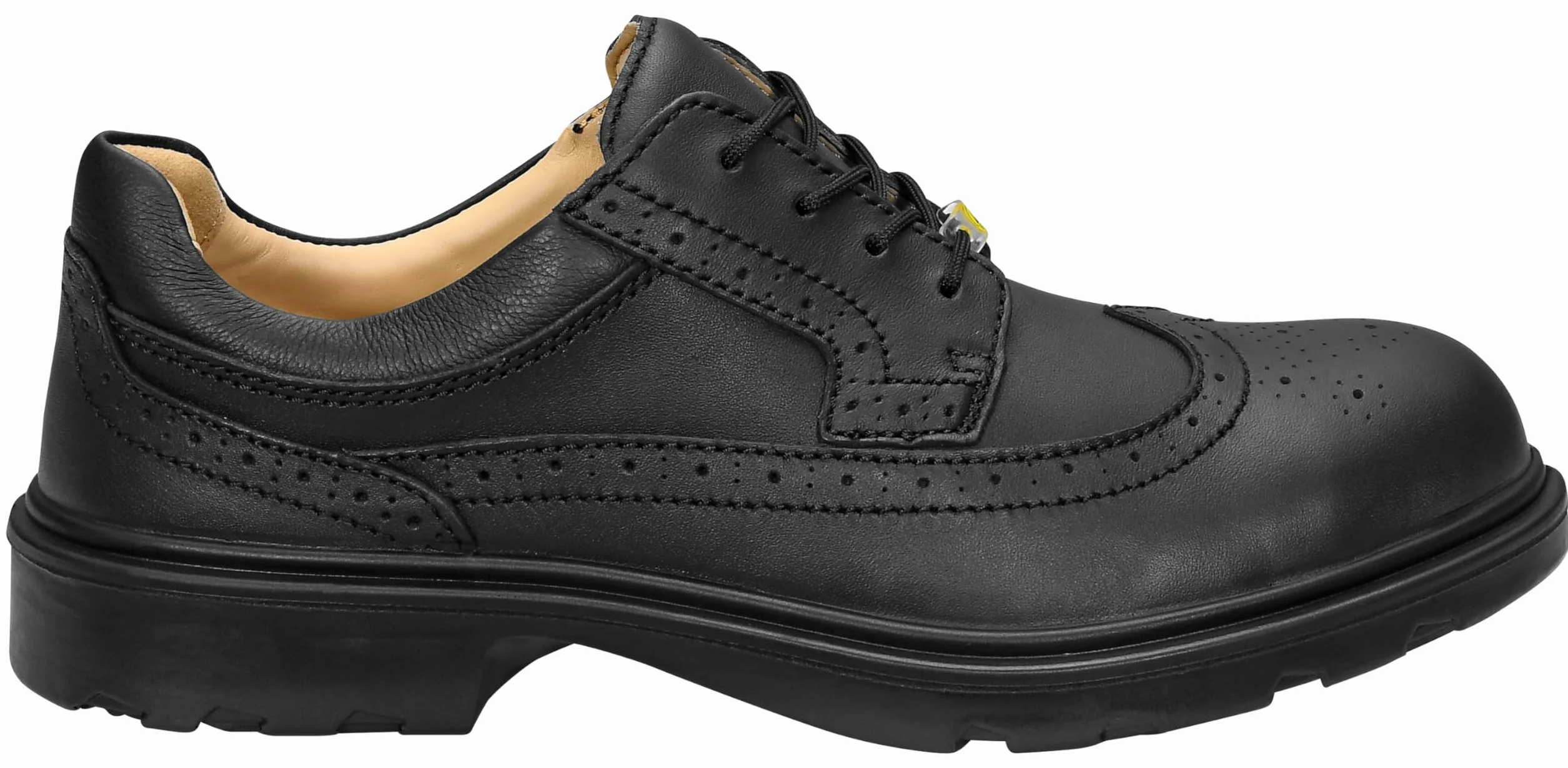 ELTEN OFFICER ESD S2, Zapatos de seguridad para hombre, ligero, puntera de acero, material superior: piel, forro interior: forro de piel, talla 43