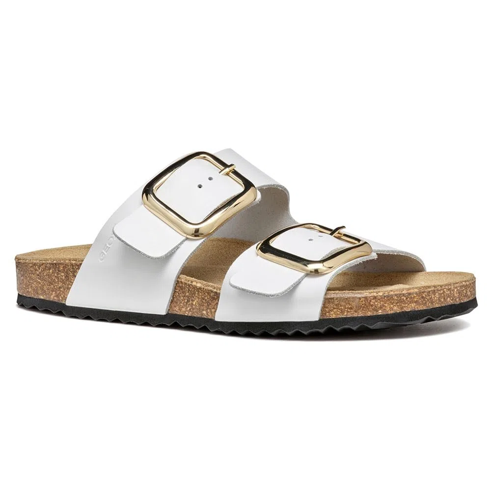 Geox D Brionia R B, Sandalia Plana Mujer