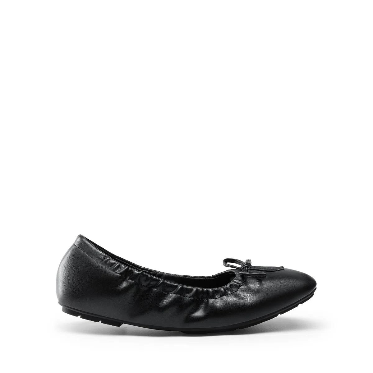 DREAM PAIRS Zapatos planos de ballet plegables con punta cuadrada para mujer, con lazo, elegantes, cómodos, ligeros, sin cordones, de vestir