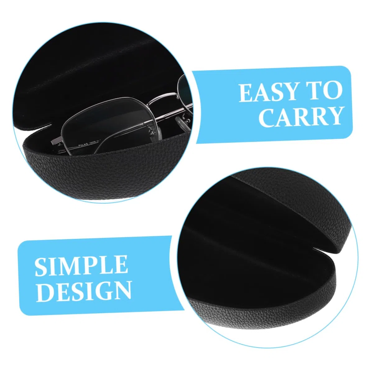 Healeved 10piezas Estuche De Gafas De Sol De Cuero Organizador De Gafas Elegante y Práctico Para Viajes y Almacenamiento De Accesorios