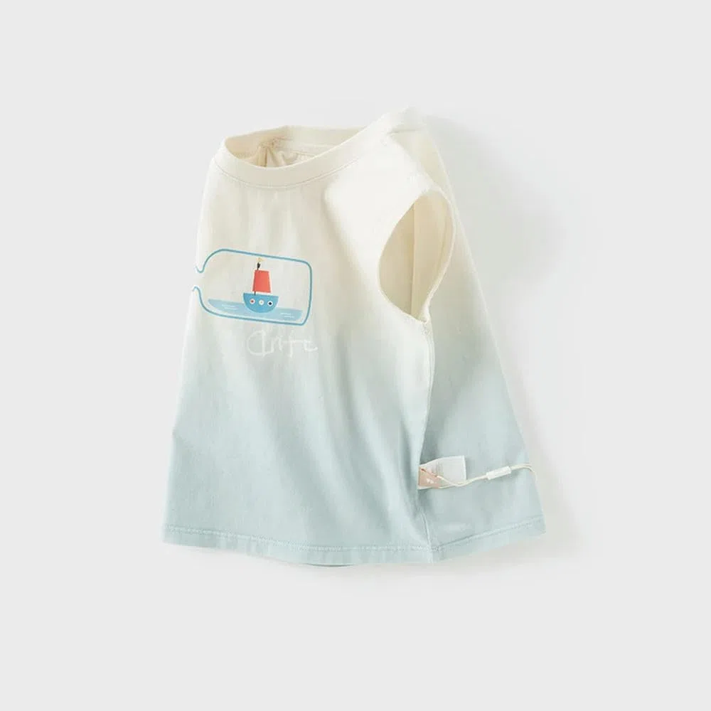 Camiseta de Verano para niños JJDFW, Chaleco Informal sin Mangas para niños, con Estampado Bonito, Ropa Casual para niños.