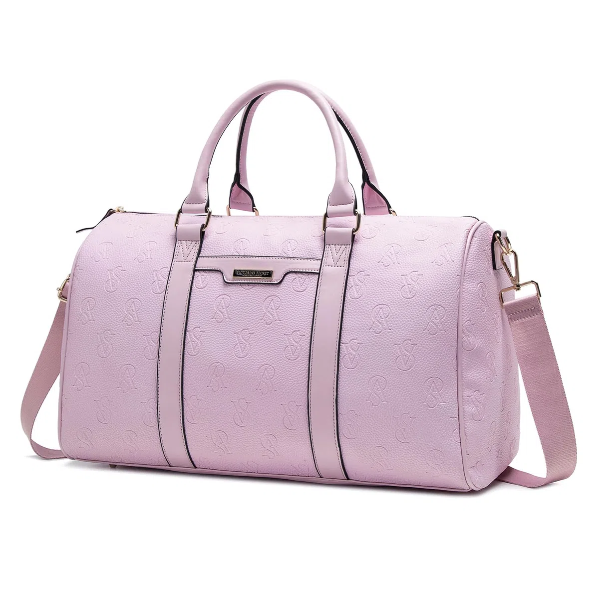 Victorias Secret Bolso Bandolera Mujer Bolsos Tote Grande Cremallera e Impermeable, Bolso Messenger Negro
