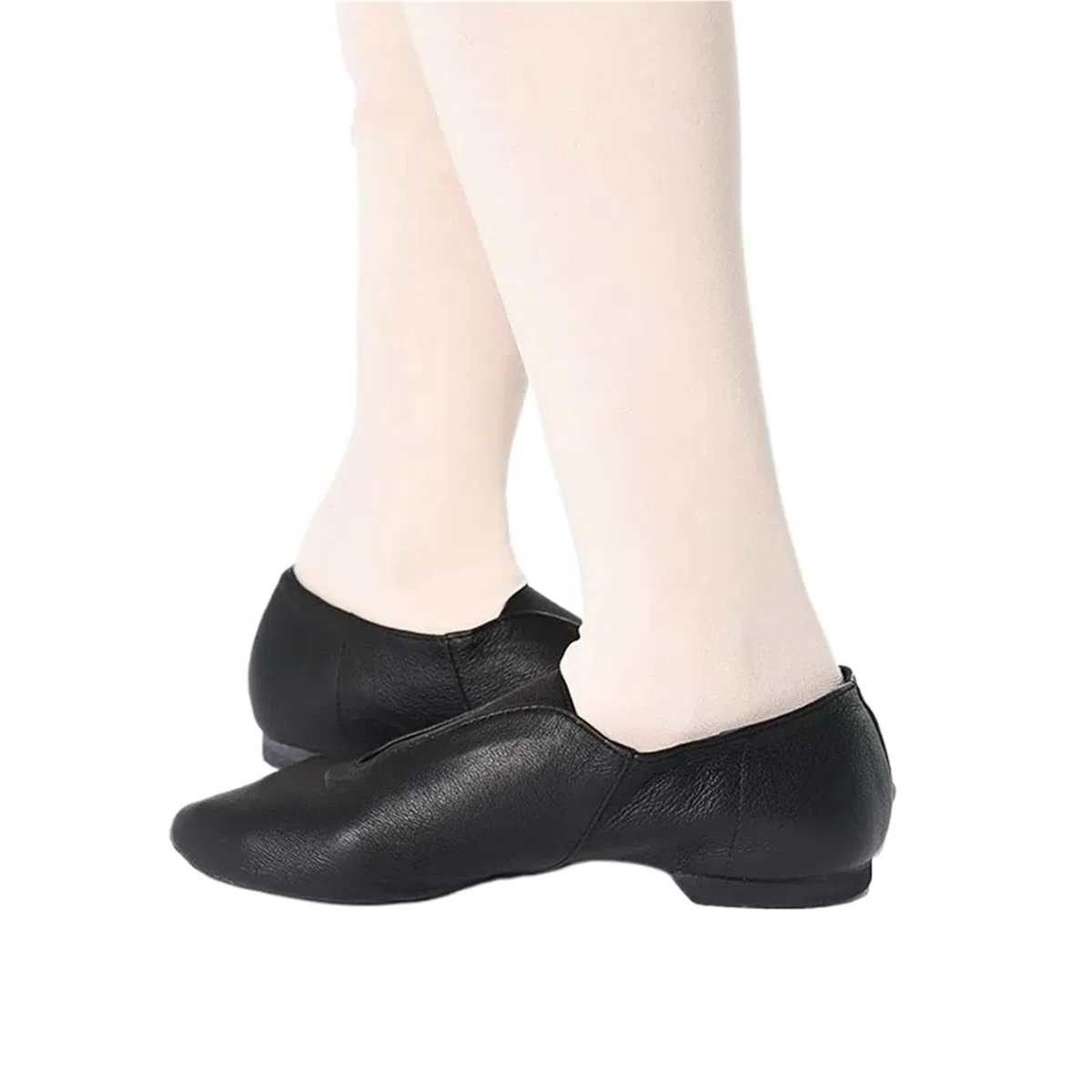 Slip On Dance Jazz Zapatos de Baile Bebé Niño Adulto Mujeres Hombres Vientre Moderno Ballet Gimnasio Jazzy Zapatillas para Presentaciones en el Escenario(Black,39)
