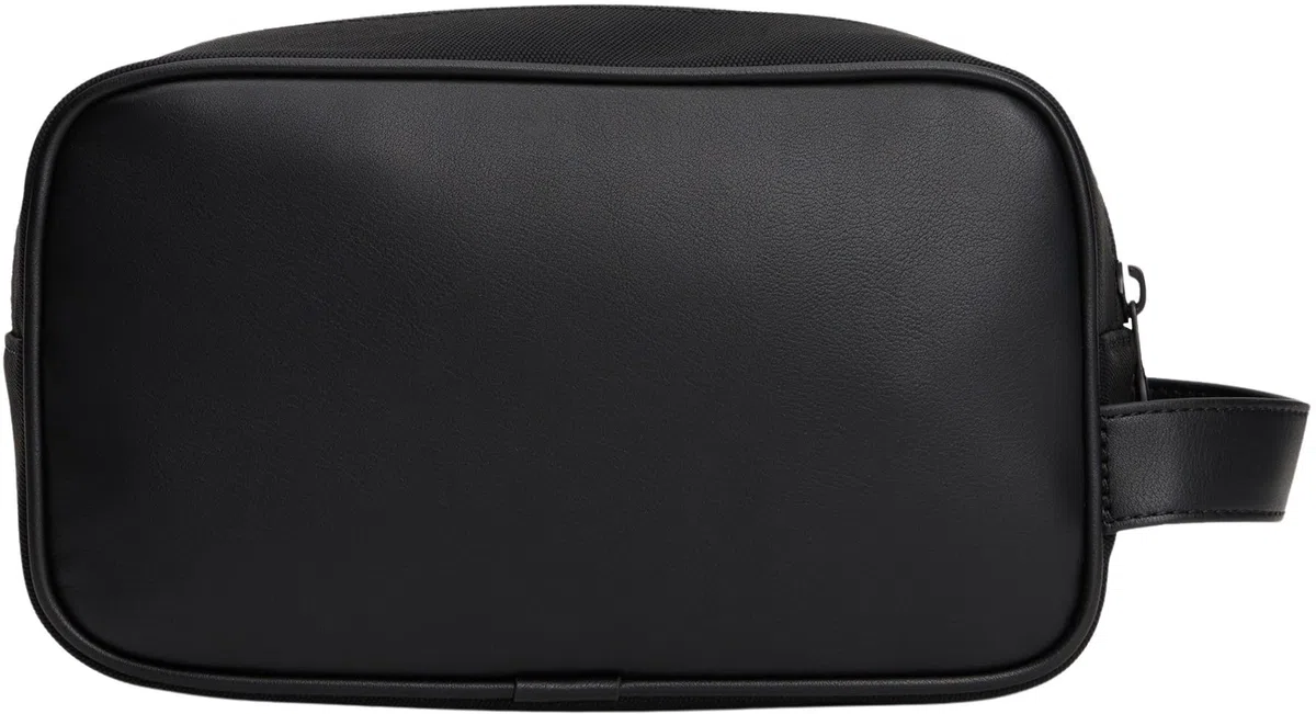 Tommy Hilfiger TH Foundation WASHBAG AM0AM13747 - Bolsa de Lavado para Hombre, Color Negro (Negro), Talla única