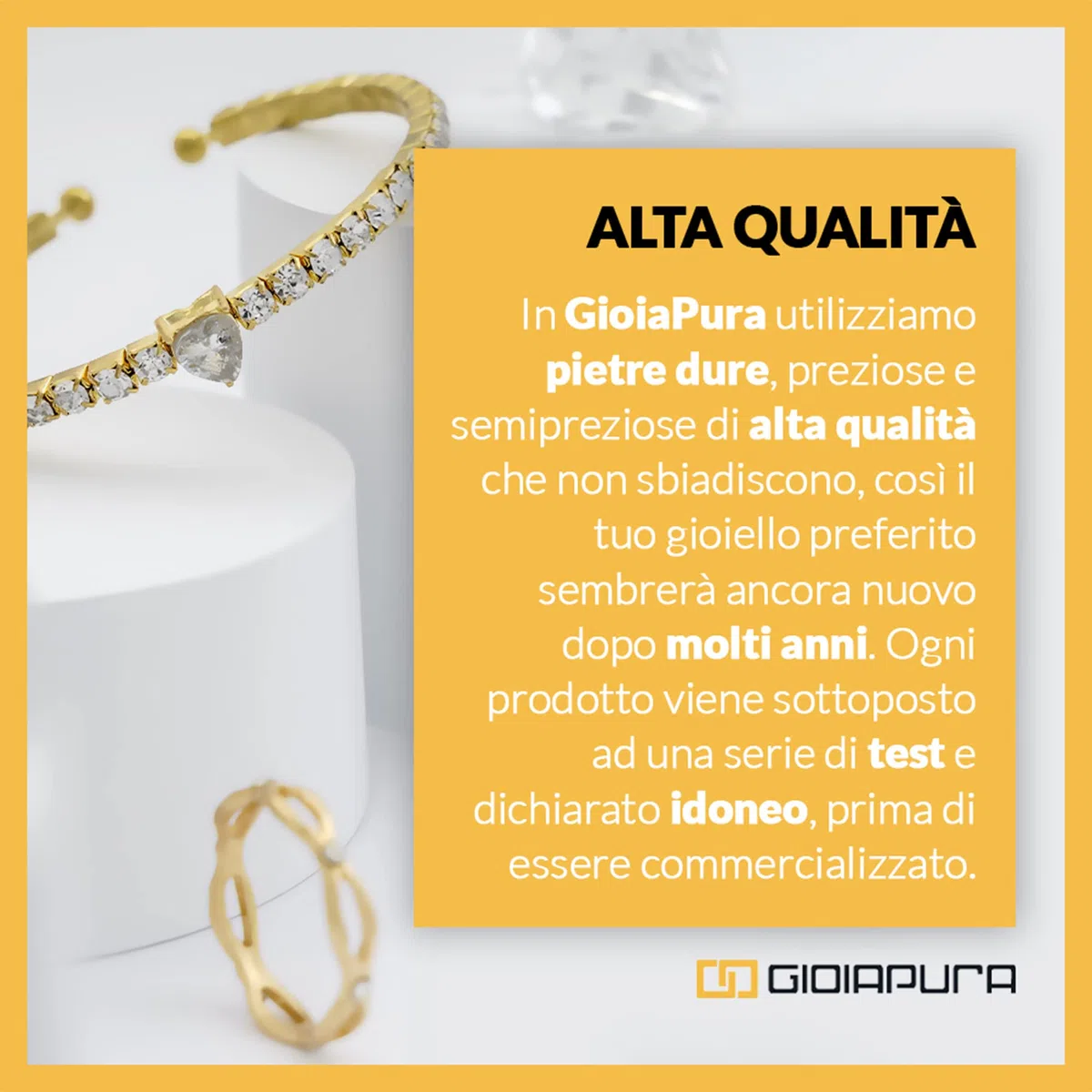 GioiaPura Pulsera infantil joyas oro 750, tamaño 16, clásica, cód. GP-SVFD060GG16, Oro