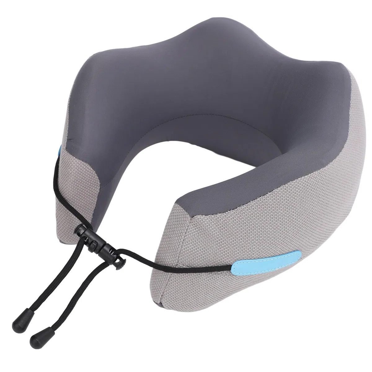 Emoshayoga Almohada de Espuma Viscoelástica en Forma de U para un Cómodo Soporte de Viaje en Avión y Coche, Ajustable y Lavable, Diseño Ligero (#5)