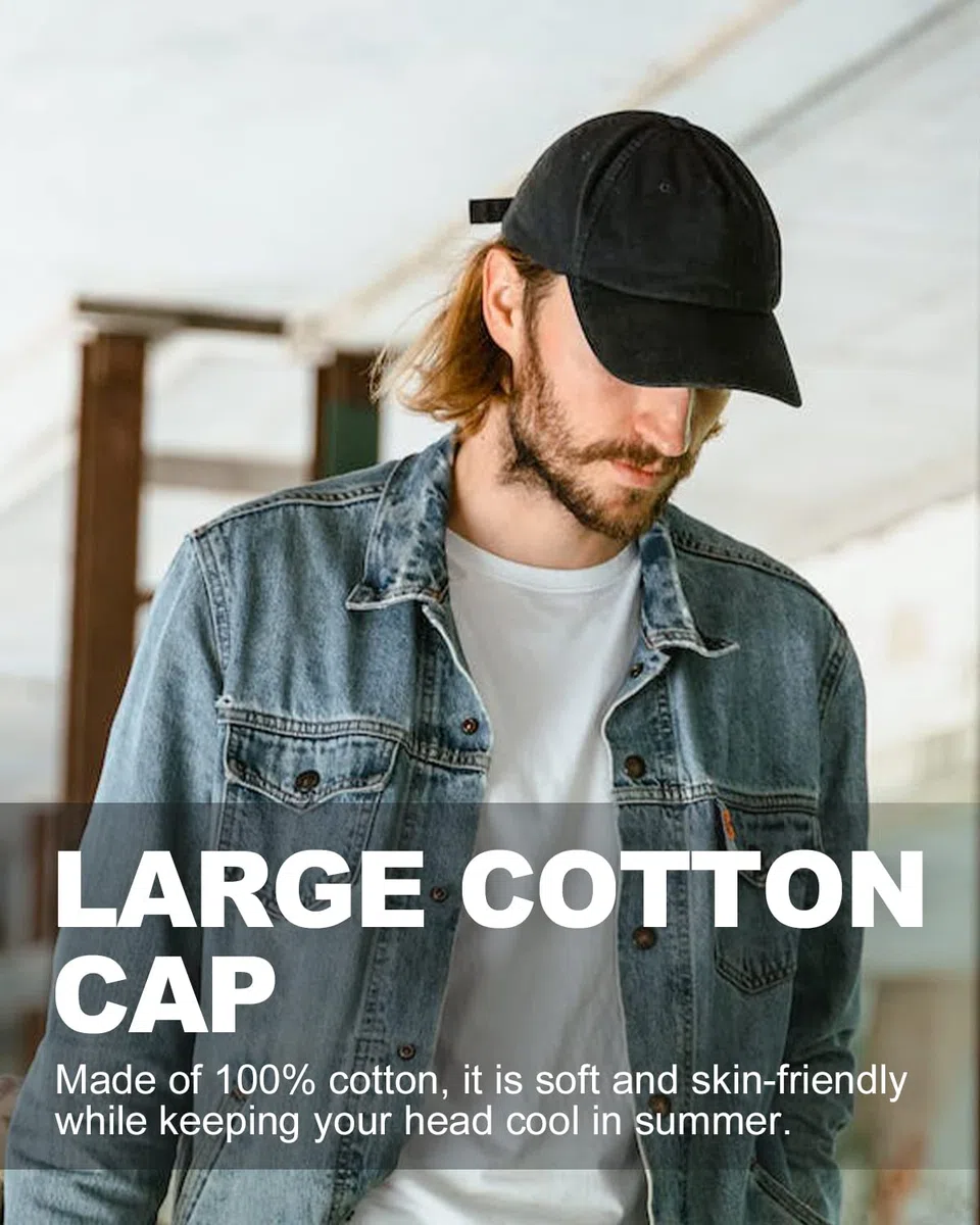 Feng Shui， Gorras de béisbol XL/XXL, Gorra Deportiva Grande para Correr, Gorra de Gran tamaño para papá, Gorra clásica de Tenis de Golf para Cabezas Grandes