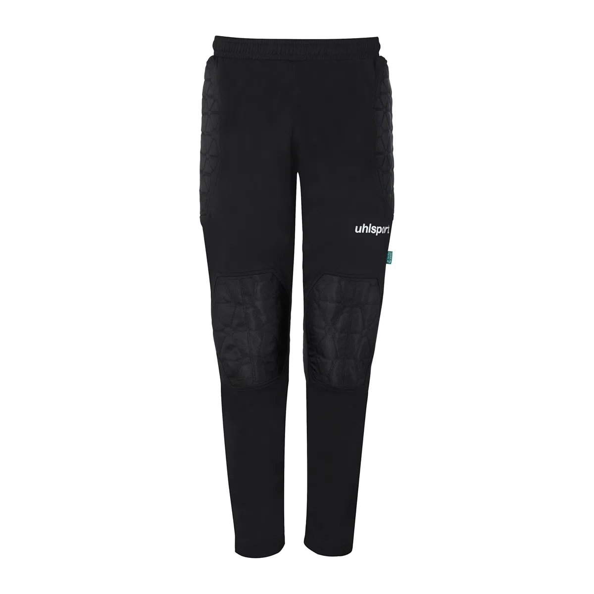 uhlsport Anatomic Kevlar Pantalones de Portero: Pantalones de Portero de fútbol con Acolchado en Rodillas y Caderas, Resistentes a la abrasión, con Cintura elástica y cordón Ajustable