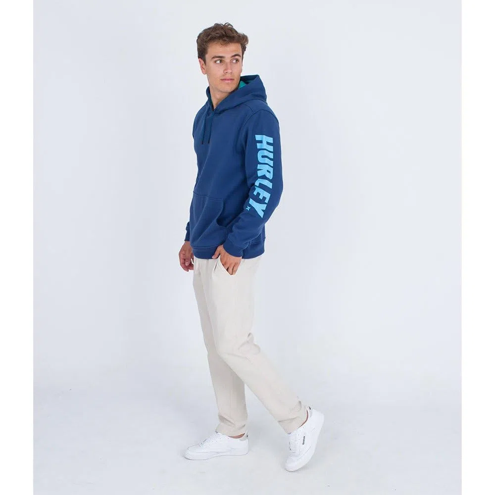 Hurley Acadia Heat Fleece Po Suéter sin Botones Hombre