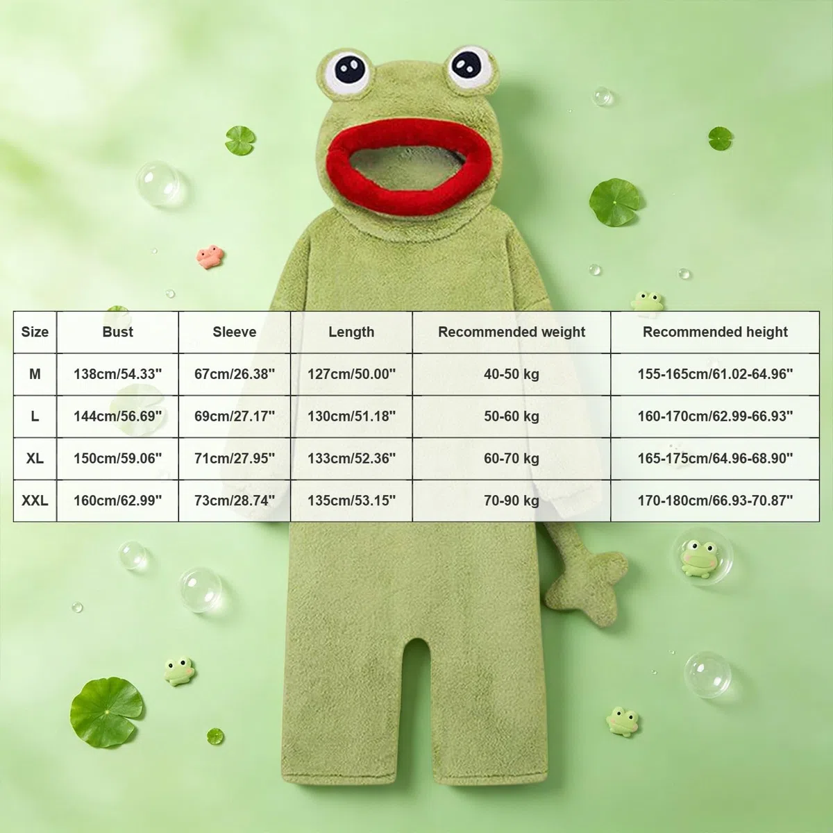 Genérico Pijama de Monstruo Verde para Mujer Hombre, Mono con Capucha de Franela, Pijama de Cuerpo Entero Acogedor con Bolsillos, Otoño Invierno Disfraz Dormir Unisex para Hogar y Halloween