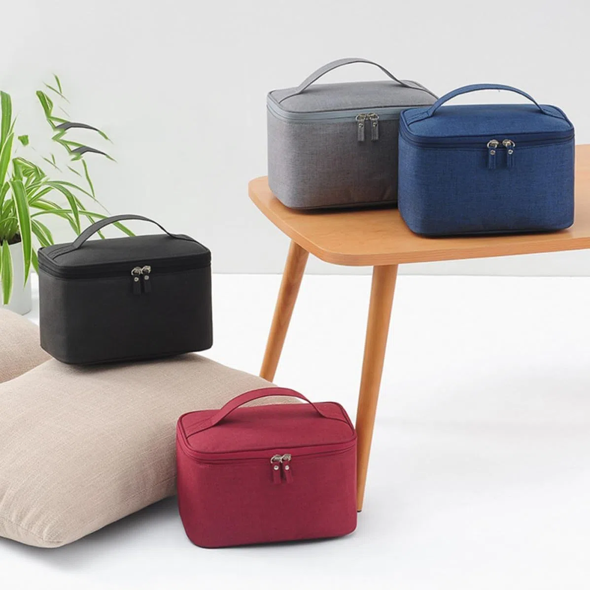 Bolsa de Cosméticos de Viaje para Mujer Gran Capacidad, Ligera y Fácil de Transportar, Adecuado para Viajes de Negocios y Actividades al Aire Libre