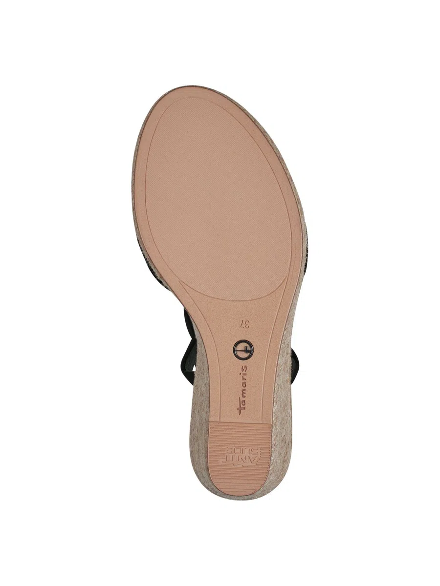 Tamaris Mujer 1-1-28025-30 Sandalias con cuñaMujer
